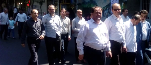 همگام با امت همیشه در صحنه ایران اسلامی 

حضور همکاران و جمعی از دانشجو معلمان دانشگاه فرهنگیان آذربایجان شرقی در راهپیمایی عظیم روز جهانی قدس
 5