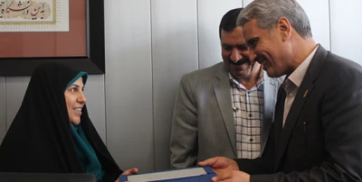 جلسه تودیع و معارفه مدیر کل برنامه ریزی، خدمات و رفاه دانشجویی