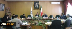تشکیل جلسه شورای نظارت دانشگاه فرهنگیان آذربایجان شرقی با موضوع 