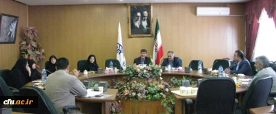 تشکیل جلسه شورای نظارت دانشگاه فرهنگیان آذربایجان شرقی با موضوع 