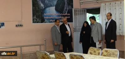 بازدید مدیرکل آموزش و پرورش استان از روند برگزاری امتحانات پایان ترم در پردیس علامه طباطبائی ارومیه