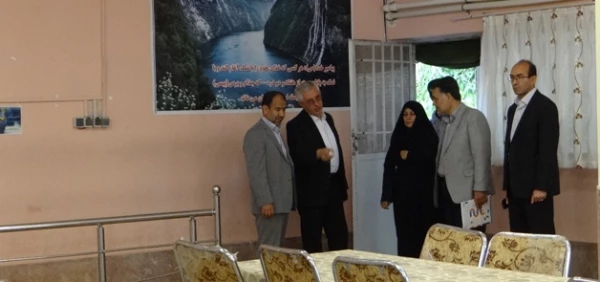 بازدید مدیرکل آموزش و پرورش استان از روند برگزاری امتحانات پایان ترم در پردیس علامه طباطبائی ارومیه 2