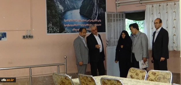 بازدید مدیرکل آموزش و پرورش استان از روند برگزاری امتحانات پایان ترم در پردیس علامه طباطبائی ارومیه 2