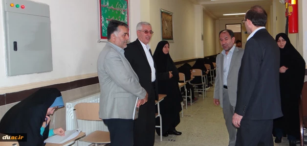 بازدید مدیرکل آموزش و پرورش استان از روند برگزاری امتحانات پایان ترم در پردیس علامه طباطبائی ارومیه 8