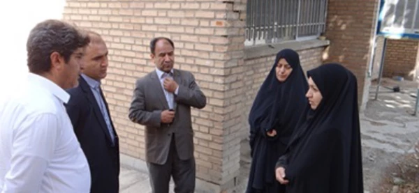 بازدید معاون اجرایی و معاون فنی اداره کل سازمان نوسازی و تجهیز مدارس استان از پردیس علامه طباطبائی ارومیه 2