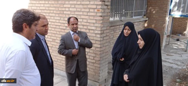 بازدید معاون اجرایی و معاون فنی اداره کل سازمان نوسازی و تجهیز مدارس استان از پردیس علامه طباطبائی ارومیه 2