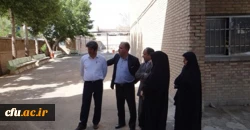 بازدید معاون اجرایی و معاون فنی اداره کل سازمان نوسازی و تجهیز مدارس استان از پردیس علامه طباطبائی ارومیه 4