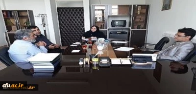 برگزاری جلسه دفتر مرکزی حراست و اداره کل مشاوره دانشگاه با هدف مبارزه با مواد مخدر