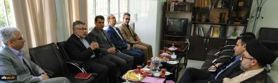 دیدار با مسئولان مدیریت امور پردیس های استان
