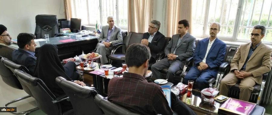 دیدار با مسئولان مدیریت امور پردیس های استان