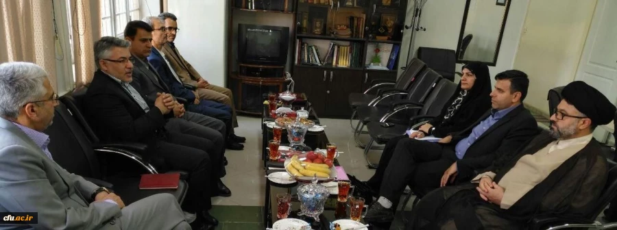 دیدار با مسئولان مدیریت امور پردیس های استان