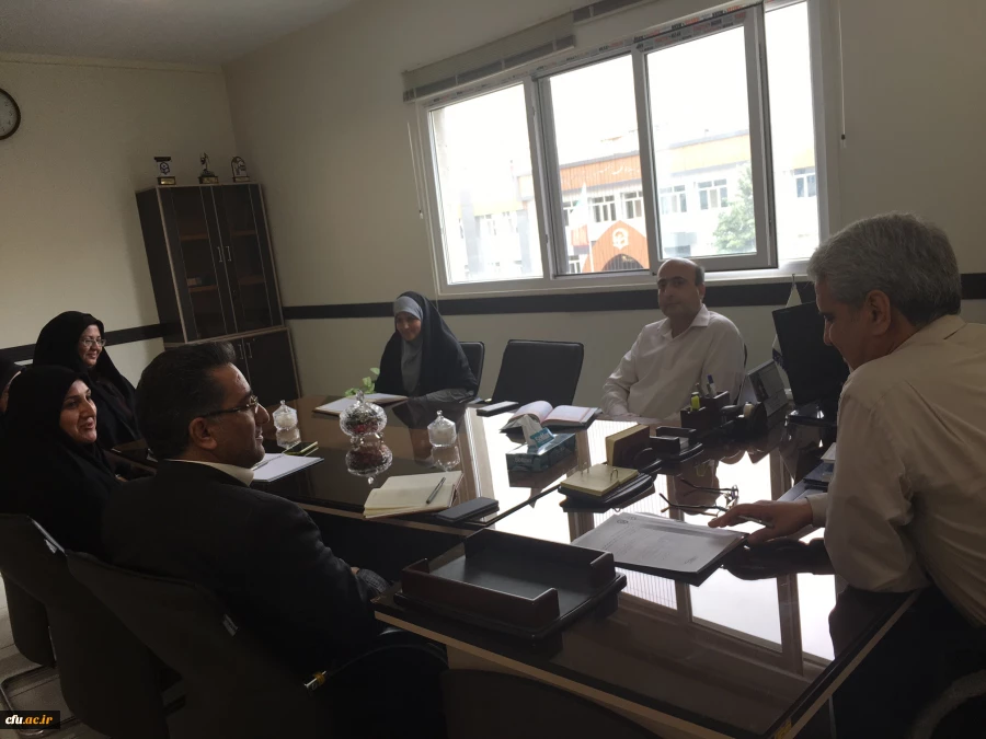برگزاری اولین جلسه اداره کل برنامه ریزی، خدمات و رفاه دانشجویی با حضور مدیرکل جدید 4