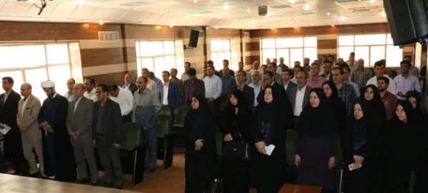 مراسم تودیع و معارفه سرپرست پردیس شهید رجایی فارس 4