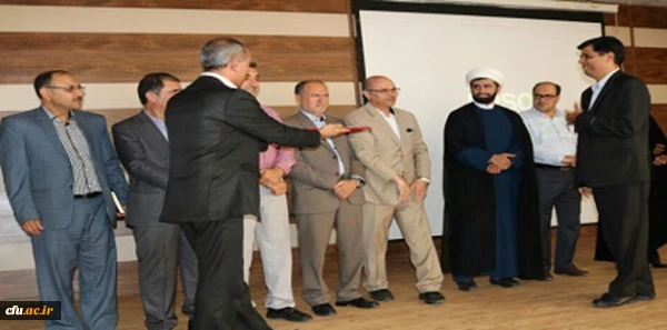 مراسم تودیع و معارفه سرپرست پردیس شهید رجایی فارس 7