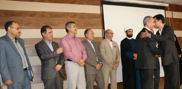 مراسم تودیع و معارفه سرپرست پردیس شهید رجایی فارس 8