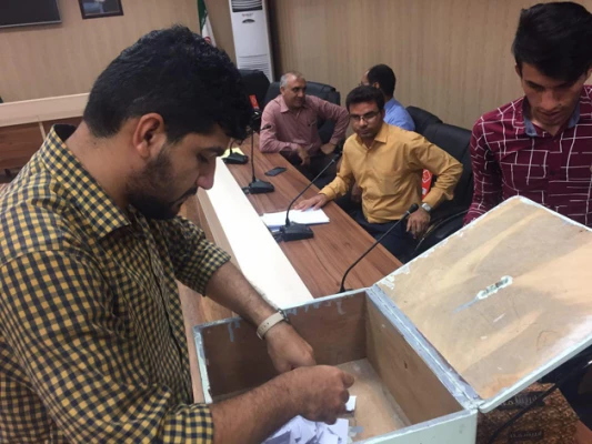 برگزاری انتخابات سومین دوره انجمن اسلامی پردیس شهید بهشتی هرمزگان 2