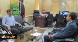 دیدار مسئولین دانشگاه فرهنگیان استان با فرماندار ایلام 2