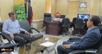 دیدار مسئولین دانشگاه فرهنگیان استان با فرماندار ایلام