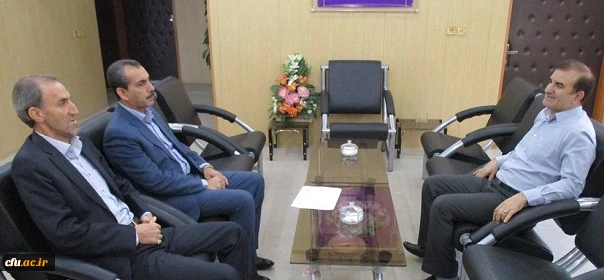 دیدار مسئولین دانشگاه فرهنگیان استان با فرماندار ایلام 3