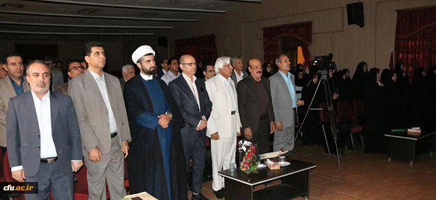 مراسم تکریم و معارفه سرپرست پردیس شهید باهنر شیراز برگزار شد 7