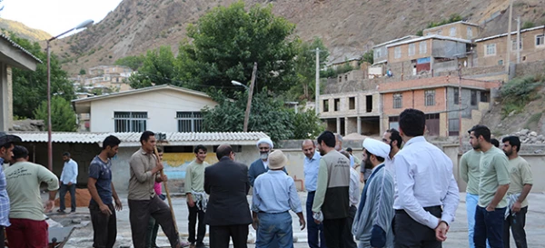 بازدید از اردوی جهادی دانشجو معلمان دانشگاه فرهنگیان استان گلستان 2