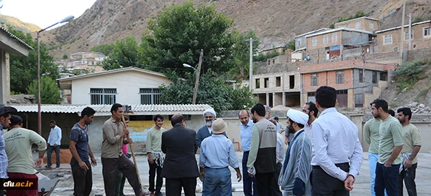 بازدید از اردوی جهادی دانشجو معلمان دانشگاه فرهنگیان استان گلستان 2