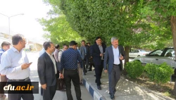 بازدید معاون نظارت ارزیابی وتضمین کیفیت دانشگاه فرهنگیان از پردیس شهیدرجایی کرمانشاه 2