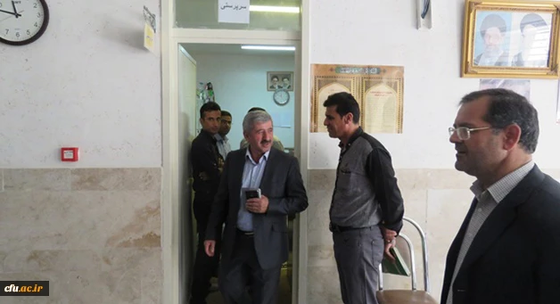 بازدید معاون نظارت ارزیابی وتضمین کیفیت دانشگاه فرهنگیان از پردیس شهیدرجایی کرمانشاه 3