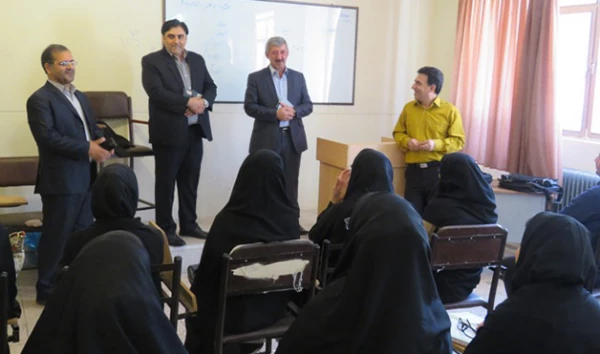 بازدید معاون نظارت ارزیابی وتضمین کیفیت دانشگاه فرهنگیان از پردیس شهیدرجایی کرمانشاه 4