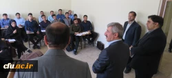 بازدید معاون نظارت ارزیابی وتضمین کیفیت دانشگاه فرهنگیان از پردیس شهیدرجایی کرمانشاه 5