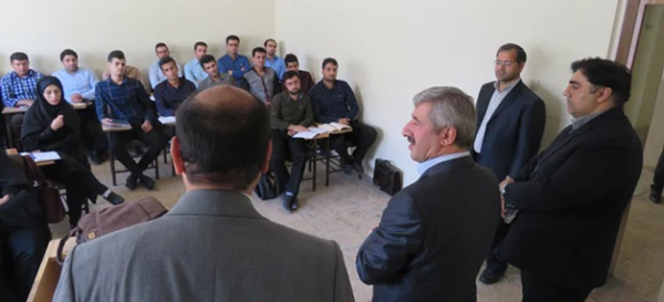 بازدید معاون نظارت ارزیابی وتضمین کیفیت دانشگاه فرهنگیان از پردیس شهیدرجایی کرمانشاه 5