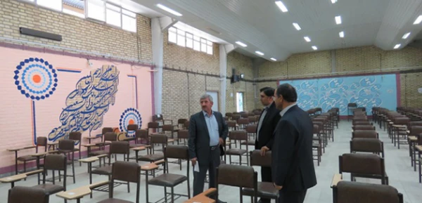 بازدید معاون نظارت ارزیابی وتضمین کیفیت دانشگاه فرهنگیان از پردیس شهیدرجایی کرمانشاه 6