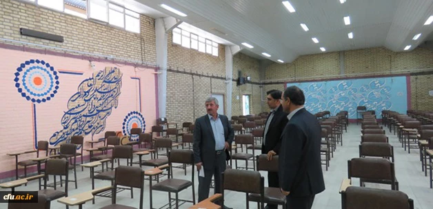 بازدید معاون نظارت ارزیابی وتضمین کیفیت دانشگاه فرهنگیان از پردیس شهیدرجایی کرمانشاه 6