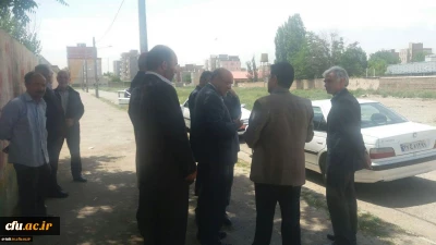 بازدید مسؤولان استان  اردبیل از پردیس علامه طباطبایی