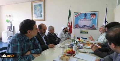 به مناسبت دهه ی کرامت و میلاد باسعادت حضرت معصومه (س):

دیدار سرپرست مدیریت امور پردیس های  استان اردبیل با مسؤول ستاد اقامه ی نماز استان