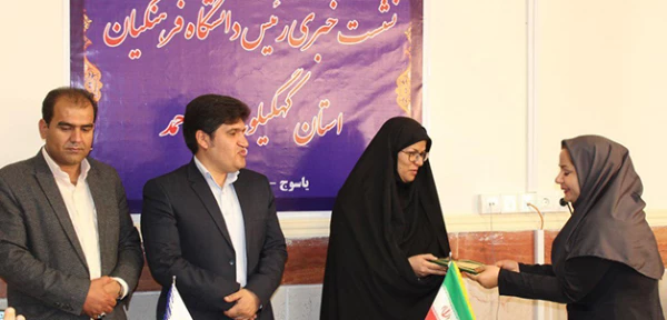 دکتر نوروز هاشمی در جمع خبرنگاران با بیان این که دانشگاه فرهنگیان میراث دار تربیت معلم است 3