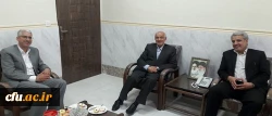 دیدار مسئولان دانشگاه فرهنگیان با رئیس مجمع خیرین مدرسه ساز استان مرکزی 2