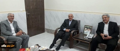 دیدار مسئولان دانشگاه فرهنگیان با رئیس مجمع خیرین مدرسه ساز استان مرکزی