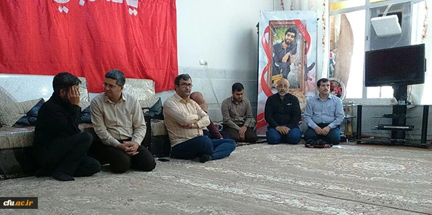دیدار جمعی از مسئولین دانشگاه فرهنگیان استان اصفهان با خانواده شهید محسن حججی 2