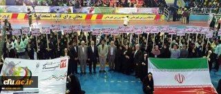 بیست و سومین المپیاد ورزشی دانشجو معلمان دختر با اعلام نتایج رشته های والیبال و فوتسال بکار خود پایان داد

دانشجو معلمان استان فارس مدال خود را به شهید مدافع حرم محسن حججی تقدیم کردند