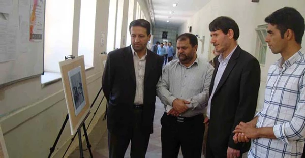 در ساختمان شهید رجائی دانشگاه فرهنگیان آذربایجان شرقی برپاشد:

نمایشگاه آثار فتو گرافیک هنرمند اسپانیایی
 4