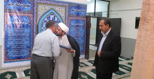 تقدیر از آزاده سرافراز دانشگاه فرهنگیان استان ایلام نورمحمد نوروزی 2