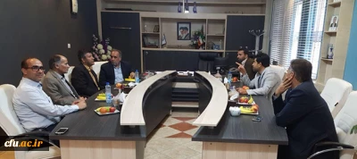 نشست مشترک معاون استانداری استان اصفهان و مسئولین دانشگاه فرهنگیان استان