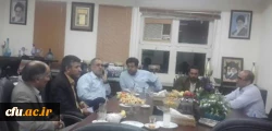 نشست مشترک معاون استانداری استان اصفهان و مسئولین دانشگاه فرهنگیان استان 3