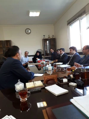 نشست مشترک اعضای کارگروه های "سیستم جامع اتوماسیون تغذیه" و "گیت تردد" با حضور نمایندگان و مسؤولان ستاد و صف در دفتر اداره کل دانشجویی برگزار شد 3