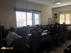 نشست مشترک اعضای کارگروه های 