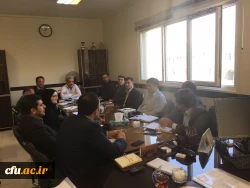 نشست مشترک اعضای کارگروه های 