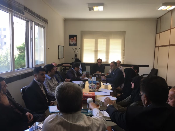 نشست مشترک اعضای کارگروه های "سیستم جامع اتوماسیون تغذیه" و "گیت تردد" با حضور نمایندگان و مسؤولان ستاد و صف در دفتر اداره کل دانشجویی برگزار شد 6