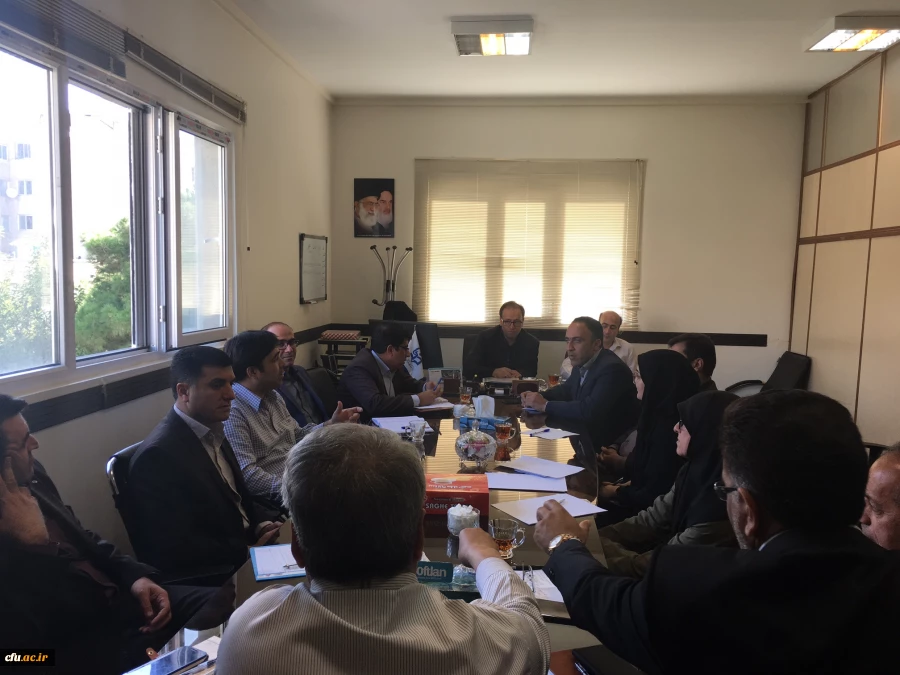 نشست مشترک اعضای کارگروه های "سیستم جامع اتوماسیون تغذیه" و "گیت تردد" با حضور نمایندگان و مسؤولان ستاد و صف در دفتر اداره کل دانشجویی برگزار شد 6