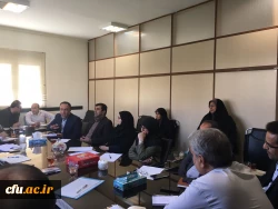 نشست مشترک اعضای کارگروه های 